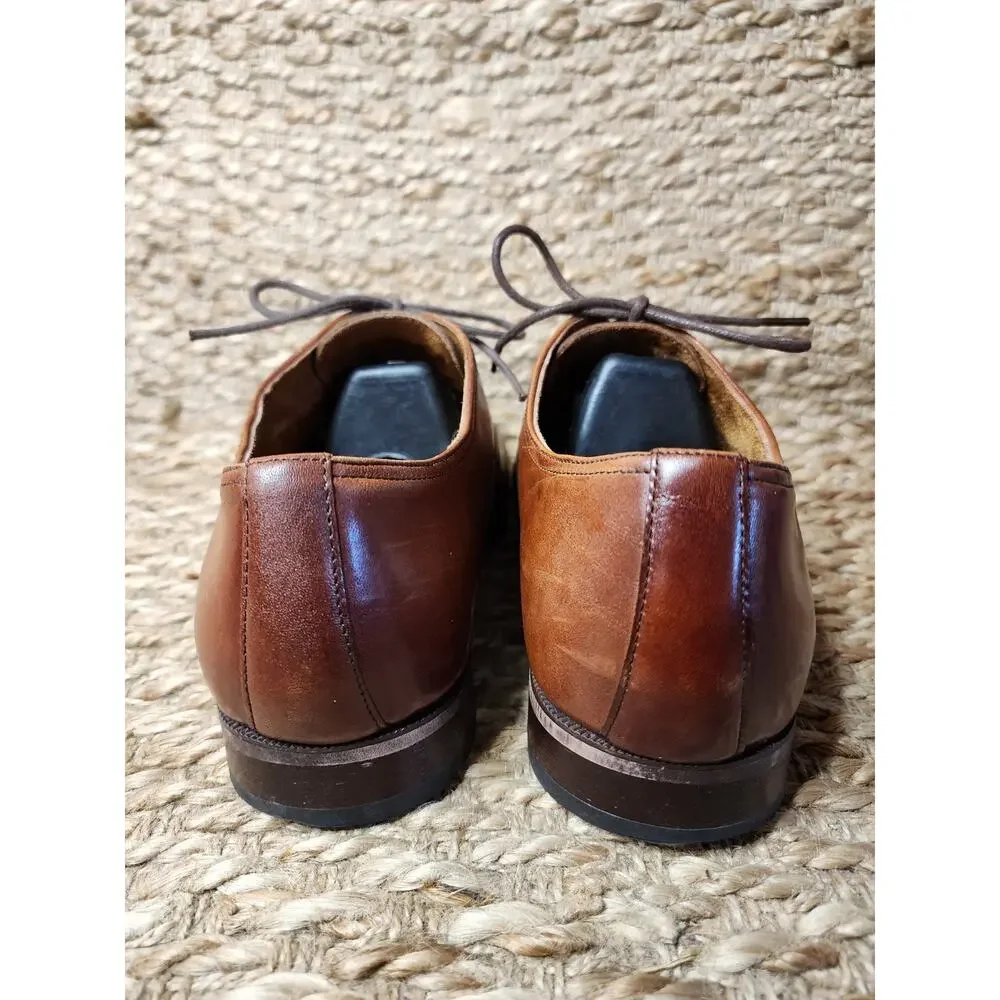 Florsheim CORBETTA Men's Brown Classic CAP Toe Oxford Leather Dress Shoe Sz. 9.5
